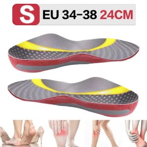 SRIEI 1Pair Orthopedic Insole X/O Leg Correction Cuttable High Elastic Cushion Flatfoot Arch Support Sports