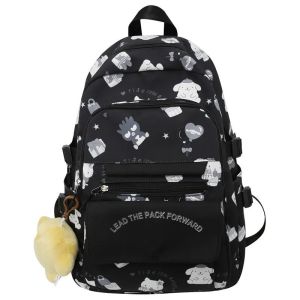 Tas Ransel Sekolah Wanita Korea Populer 2025 Backpack Perempuan Baru Tas Sekolah SD SMP Tas Gendong