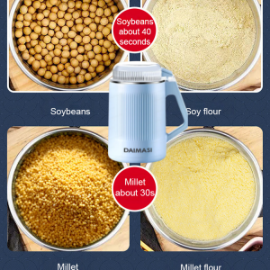 Grinding and Cooking Machine Stainless Steel Grinder Easy to Operate Easy to Clean Abrasion Resistance