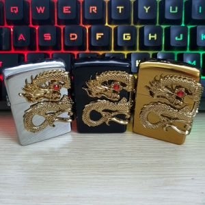 Bật Lửa Zippo Khò Rồng Cẩn Ngọc Đời La Mã ( Lửa Khò 1 Tia Mạnh Mẽ ) Có Thể Thay Thế Ruột Zippo