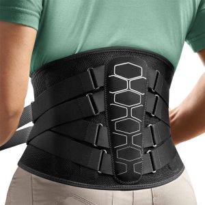 Guoftstars Back Brace for Lower Back Pain ReliefLumbar Support Belt for Men & WomenErgonomic Design and Soft Breathable 3D Knit Materialfor Herniated DiscSciatica Waist Support Belt  Mens waist support belt .AutoMaxion