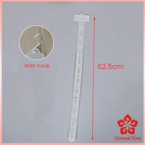 แถบพลาสติกสําหรับแขวนขนมขบเคี้ยว 1.3 MM 12 ตะขอ Supermarket hook