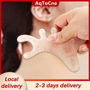 [COD] AqToCna Ship within 24 hours Body Meridian Massage Comb Plastics Five Wide Tooth Comb Acupuncture Therapy Blood Circulation Anti-static Smooth Hair Comb