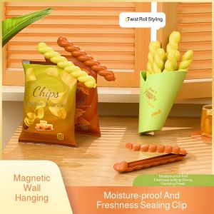 Plastic Bag Sealing Clip Kitchen Moistureproof Sealing Clip for Snacks