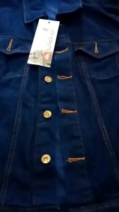 Jaket Jeans Denim Pria Cowok Polos Premium Termurah