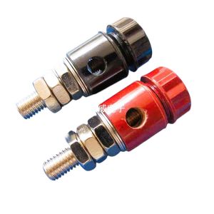 Cọc đồng nguyên chất M10 JS-633. khối đấu nối nguồn 200A chịu dòng điện lớn.