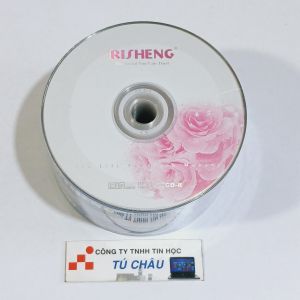 Đĩa CD trắng RISHENG (52X - 700MB - 80MIN) / Lốc 50 đĩa CD-R