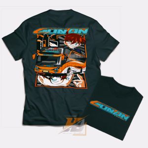 BAJU ANAK BISMANIA CONAN - BAJU ANAK LAKI-LAKI GAMBAR BUS SJM TRANS