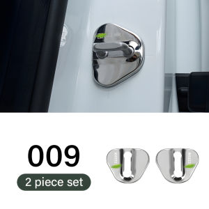 Suitable for zeekr 009 car door lock cover modified buckle stainless steel door lock anti-rust cover decorative accessories