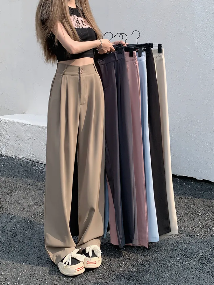 UNICOR Store: Red Elastic Waist Trousers without Pockets