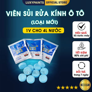 Viên sủi rửa kính xe ô tô LUXYPAINTS Viên sủi rửa kính xe hơi tiện dụng giá rẻ tiết kiệm loại mới nhất LXP_VXXH