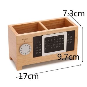 MODEST12 Đa chức năng Văn phòng phẩm Container Máy tính để bàn Văn Phòng Tổ Chức Bút Chủ Sở Hữu Bút Khung Làm cho lên Bàn Chải Chủ Máy tính để bàn Lưu Trữ Hộp Văn phòng phẩm Tổ Chức Lịch Chủ Bút