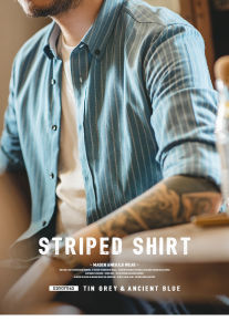 Maden brand High-quality tooling style men young gentleman American retro long-sleeved shirt autumn new mens business party casual shirt