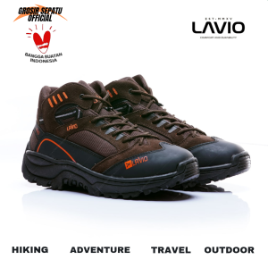 Sepatu Boots Pria Lavio Galen Safety Premium Pabrik Anti Licin Safety Ujung Besi Terlaris 2024