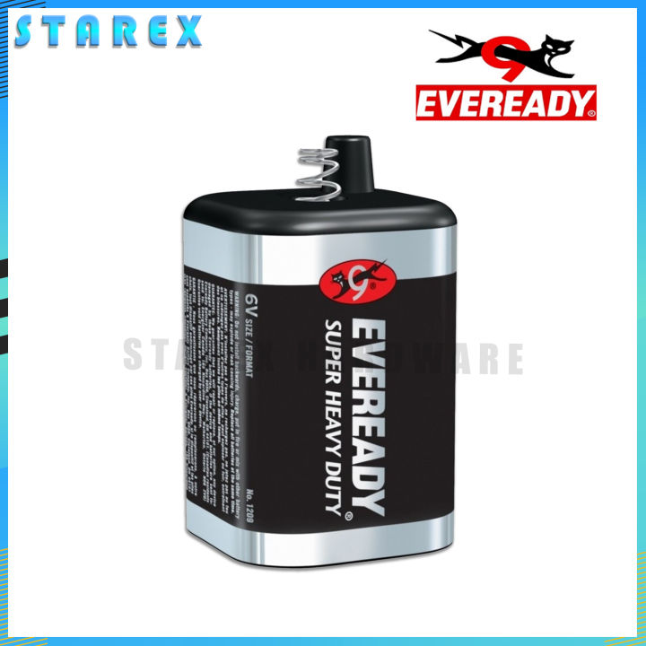 Eveready® Super HeavyDuty 6Volt Lantern Battery Lazada