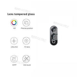 Itel S25 2 in 1 Screen Protector+ Protector Full Cover Full Glue ItelS25 Itel S 25 Tempered Glass Film Protection With Camera Flim Protection