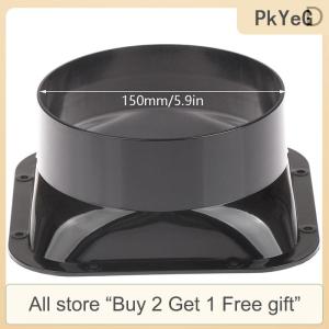 [COD] PkYeG Tool 100-150mm Long Flange Duct Fan Hose Connector Air Ventilation Adapter Pipe
