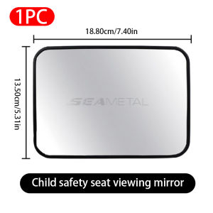 SEAMETAL Infant Car Rear View Mirror Blindspot Child Care Safety Seat Mirror Backseat Car Baby Mirror