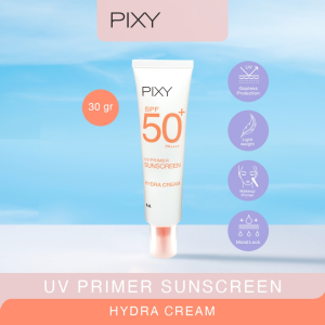 PIXY Uv Primer Sunscreen SPF 50+ PA++++ 30gr Baru New Sunblok Sunblock