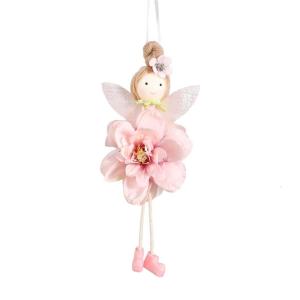Charm Girl Hanging Decors Delicate Hanging Pendant Fabric Texture Creative Girl Pendant Suitable for Artistic Space