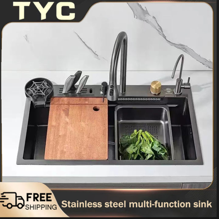 Kitchen Sink SUS304 stainless steel sink 3MM thickness high quality
