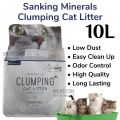 Sanking / Sanmate Minerals Clumping Cat Litter (7L/10L/20L) Pasir Kucing. 