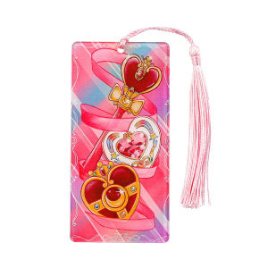 YF Sailor Moon Acrylic Tassels Bookmark Gift For Girls Souvenirs Collections Tsukino Usagi Chibiusa FY