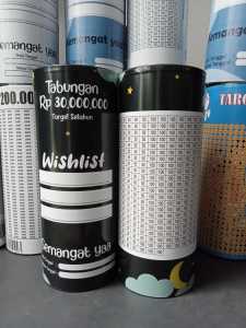celengan target 50 jt 100 jt 200 jt super jumbo permanen celengan bulat nominal 20 k 50 k 100 k premium high quality
