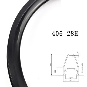 KinLin XR270 27mm Aluminum Rim 20inch 1 1/8 451 406 Rim V Caliper Brake Minivelo Launch D8 P18 Folding Bike Rims Super Quality