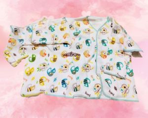 Baju bayi lengan panjang karakter Baju bayi lengan panjang AIRIN 3 pcs 3 warna