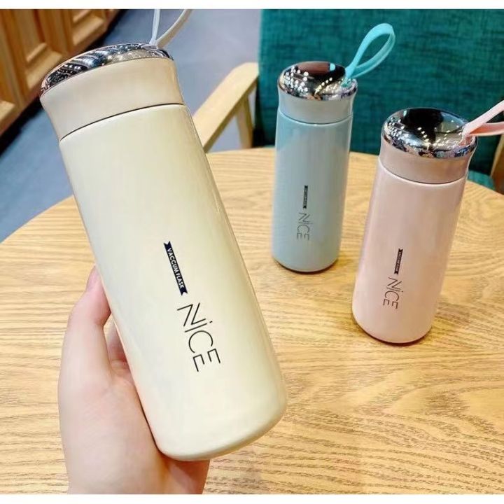 TWS] Nice Cup Tumbler Hot and Cold Glass Cup Water Bottle Thumbler