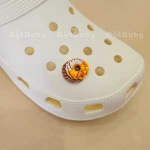 Charm jibbitz sticker 3D gắn dép cross mẫu A73