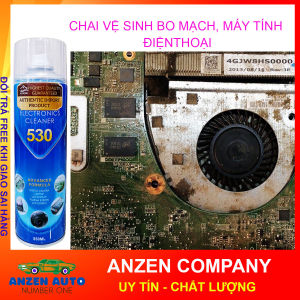 [NHẬP KHẨU] Vệ Sinh Bo Mạch Điện Tử - Nước Tẩy Rửa Vi Mạch Dây Điện Đầu Nối Điểm Tiếp Xúc Jack Cắm Điện Thoại Laptop [ANZEN]
