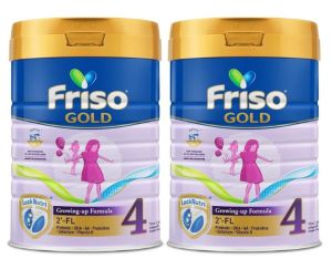 [Bundle of 2] Friso Gold Stage 4 Growing-up Formula 900g - From 3-6 years