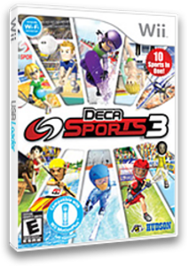 Nintendo WII DVD Game Deca Sports 3 - S3DE18 (Untuk MOD/Jailbreak Konsol sahaja)