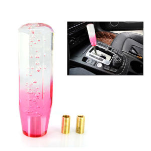 AKZ Crystal Style Car Gear Shift Knob Shifter Manual Shifting Head Universal 15cm LED Crystal Lever Kambyo For Car Truck