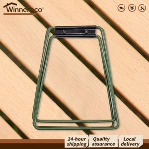 [Winnereco Flagship Mall] Organizer Box Folding Stand Stainless Steel Iron Storage Box Bracket Outdoor Storage Boxes Shelves for Travel Cooking