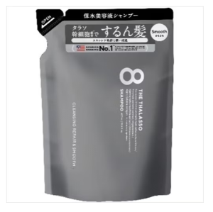 【Direct From Japan】8 THE THALASSO Smooth Shampoo & Treatment Set / Bottle / Refill – Lightweight Hair Care
