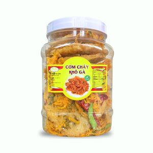 Cơm Cháy Lắc Khô Gà | Hũ 500g Tân Lộc Phát Food