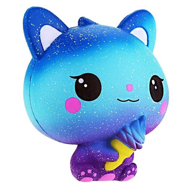 jumbo galaxy bunny squishy