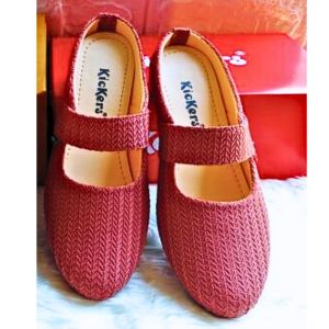 Sepatu Selop Slip On Rajut Import / Sepatu Flat Wanita Masa Kini