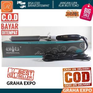 Bisa COD / Bayar di Tempat Amara Clintong Tipe 288 Professional Klintong Curly Hair Keriting Rambut Dengan Pengaturan Suhu Styling Styler Catokan Rambut Catok Laz COD Graha Expo