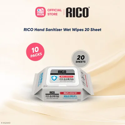 RICO Baby Wet Wipes Rico Wet Wipes Wet Tissue Rico Baby Wet Tissue