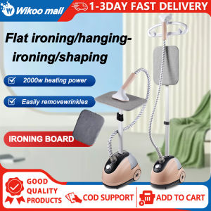 Portable Steam Iron Garment Steamer Household Handheld Garment Ironing 11 Levels Adjustable Vertical Flat Plate (220V)
