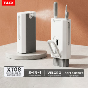 TYLEX XT08 Multifunction Cleaning Brush Multi Purpose Dust Removal Cleaning Tool Kit