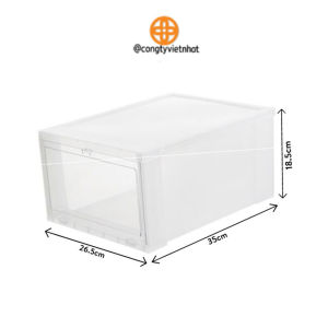 Hộp Đựng Giày Nhựa Cứng Kệ Để Giày Dép Chịu Lực Tốt VIỆT NHẬT 3868 - TADAHOME