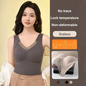 [Self-heating/No-wearing] Graphene Bra Lace Warmth Comfortable Inner Wear Womens Thermal Vest