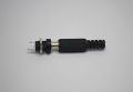 DC POWER PLUG MALE CONNECTOR, with FREE DC POWER SOCKET FEMALE, DC-022B 5.5x2.1mm 2-PIN 12V 3A. 