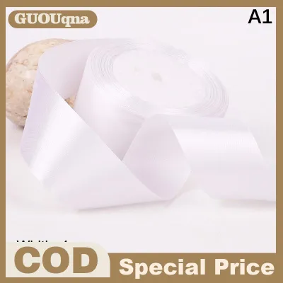 GUOUqna 4cm 25 yard satin ruy băng cuộn Quà Tặng thủ công đóng gói ruy băng hoa làm bao bì nơ thủ công MaY trang trí tiệc tự làm