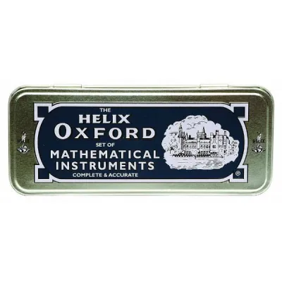 Helix Oxford Mathematical Instruments Math Set Geometric Set 9 Piece